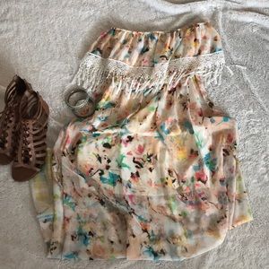 Multi colored Maxi dress